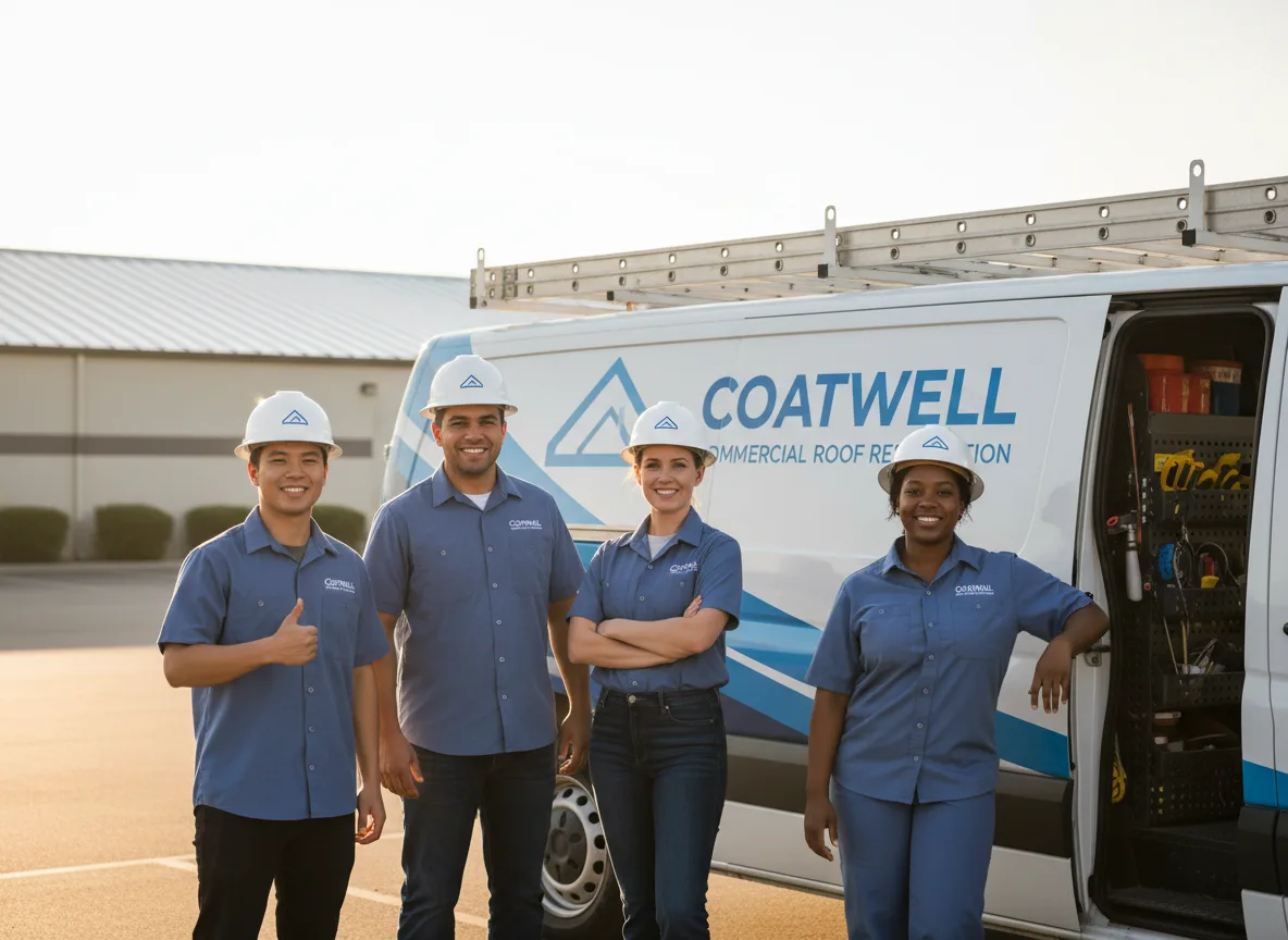 Commercial roof coating company in Argenta, IL